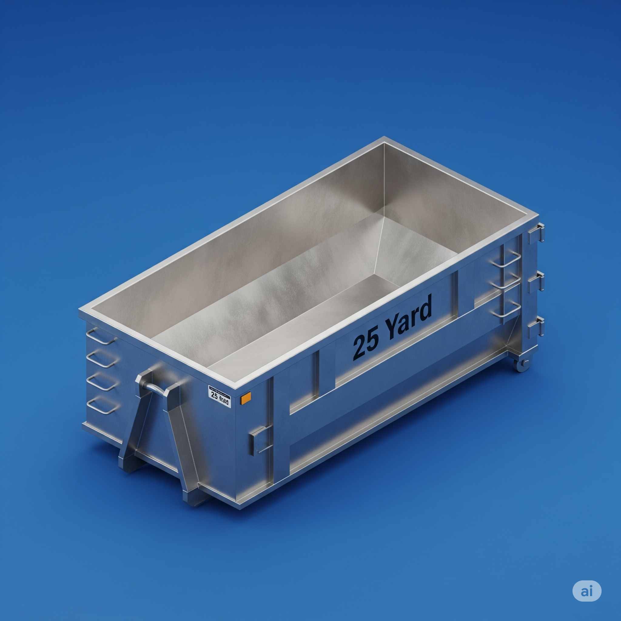 A 25-yard Sunset Dumpster, a versatile mid-to-large option for substantial projects.